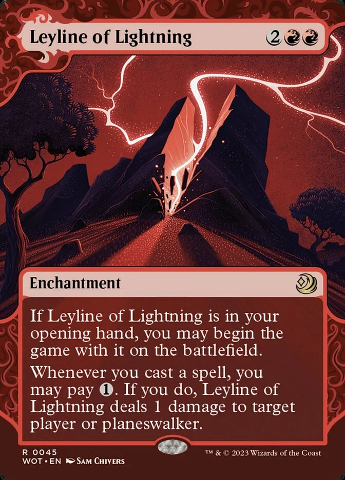Leyline of Lightning 「WOT/45」「EN」
