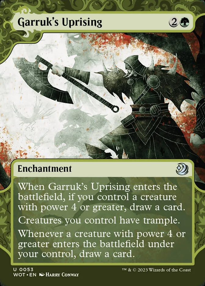 Garruk's Uprising 「WOT/53」「EN」