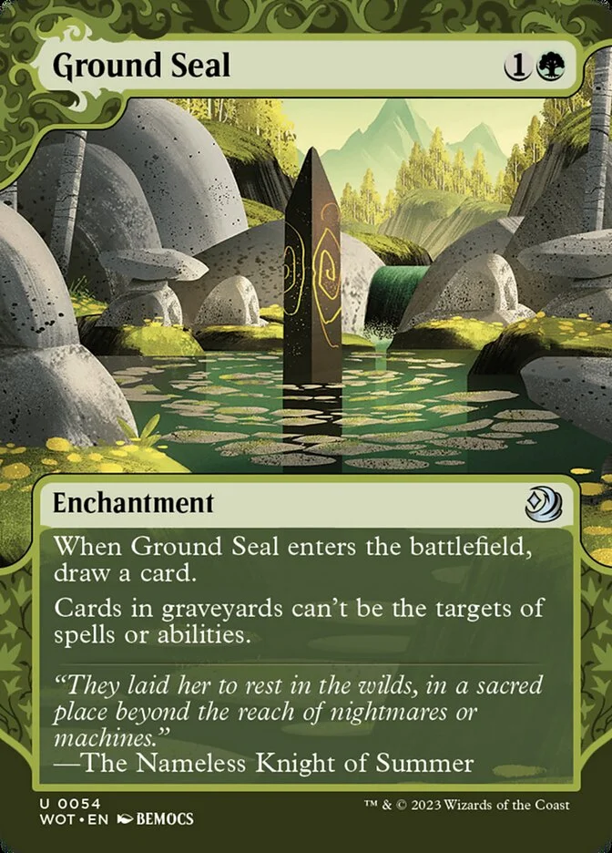 Ground Seal 「WOT/54」「EN」