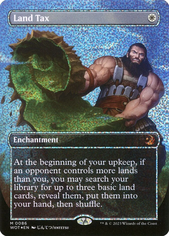 Land Tax 「WOT/86」「EN」