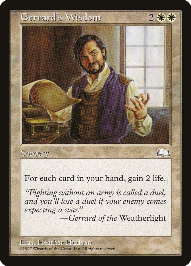 Gerrard's Wisdom 「WTH/15」「EN」