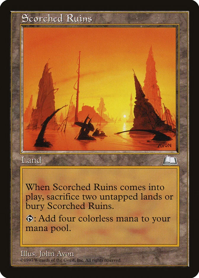 Scorched Ruins 「WTH/166」「EN」