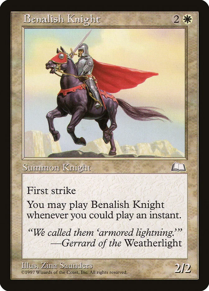 Benalish Knight 「WTH/9」「EN」