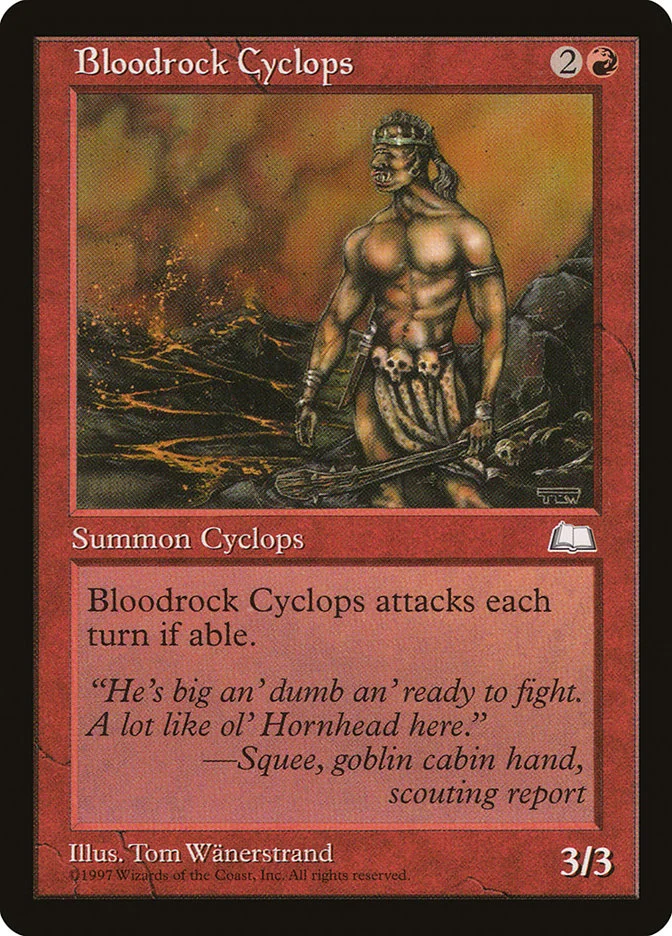 Bloodrock Cyclops 「WTH/90」「EN」