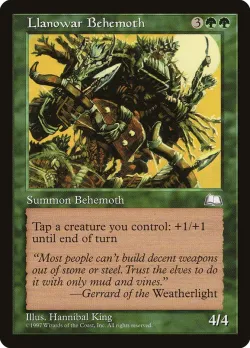 Llanowar Behemoth 「WTH/132」「EN」