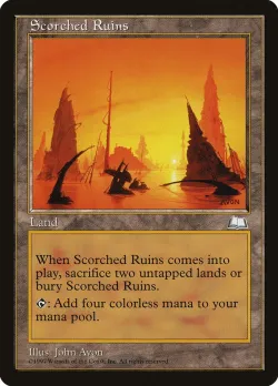 Scorched Ruins 「WTH/166」「EN」