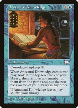 Ancestral Knowledge #32 · Magic: The Gathering