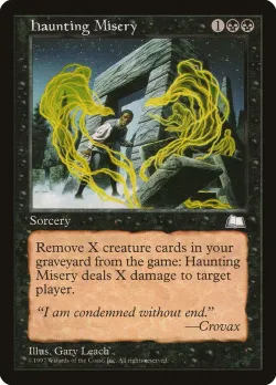Haunting Misery #71 · Magic: The Gathering