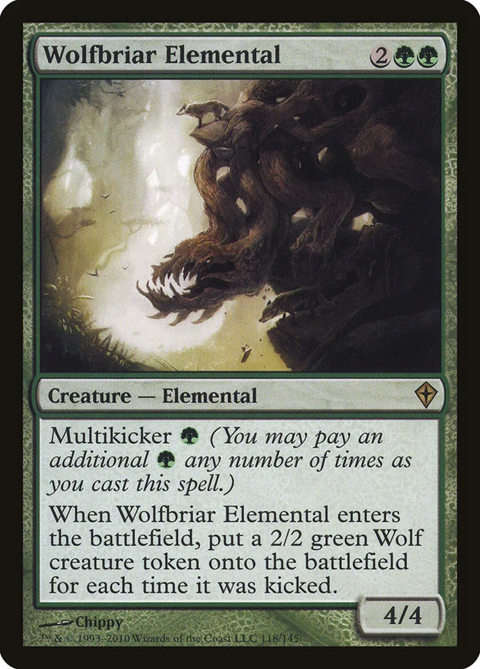 Wolfbriar Elemental 「WWK/118」「EN」