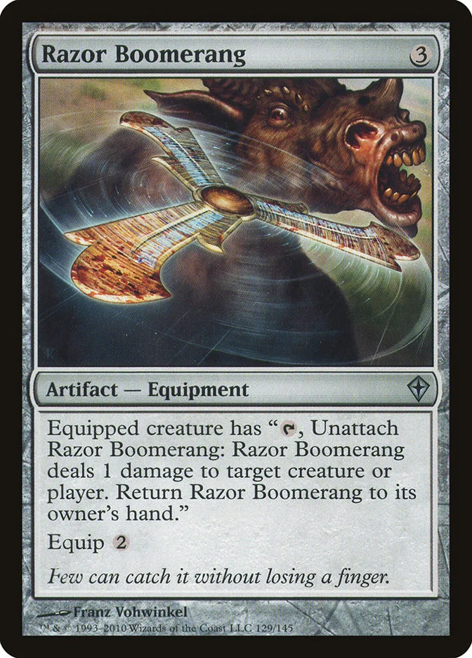 Razor Boomerang 「WWK/129」「EN」