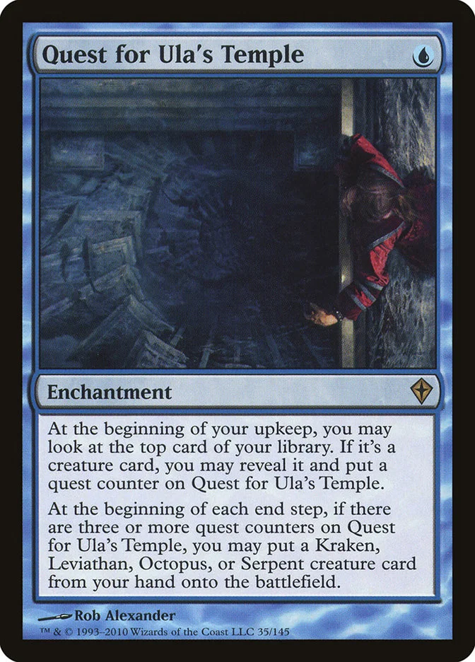 Quest for Ula's Temple 「WWK/35」「EN」
