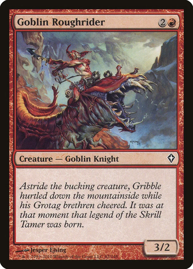 Goblin Roughrider 「WWK/82」「EN」