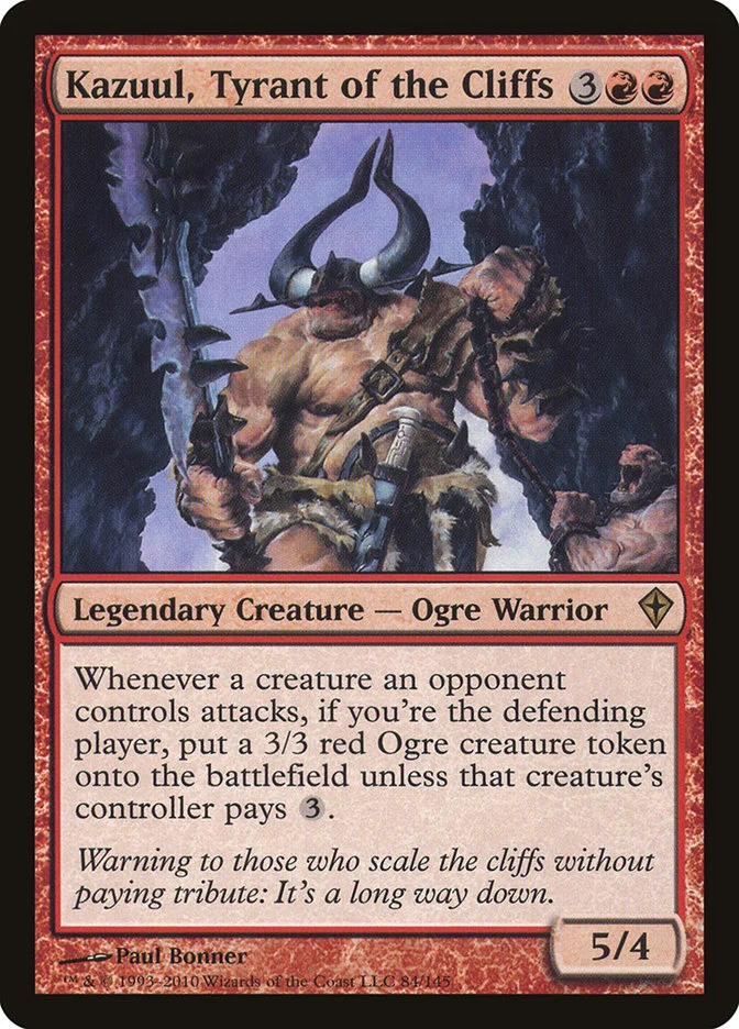 Kazuul, Tyrant of the Cliffs 「WWK/84」「EN」