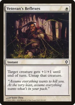Veteran's Reflexes #23 · Magic: The Gathering