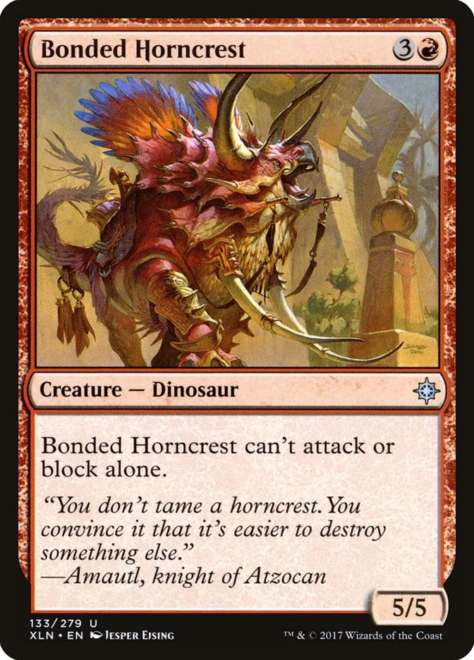 Bonded Horncrest 「XLN/133」「EN」