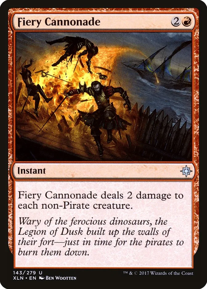 Fiery Cannonade 「XLN/143」「EN」
