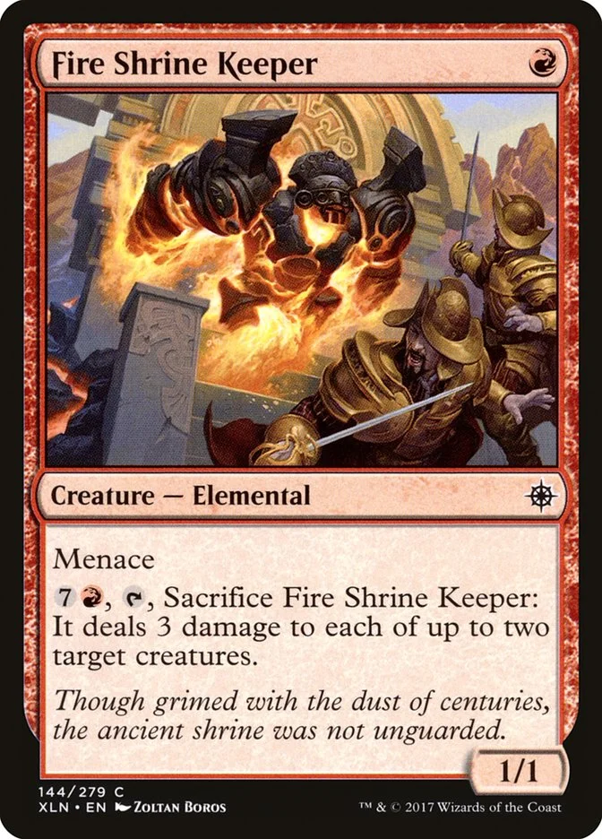 Fire Shrine Keeper 「XLN/144」「EN」