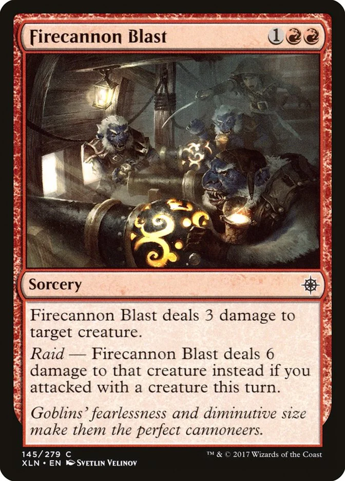 Firecannon Blast 「XLN/145」「EN」