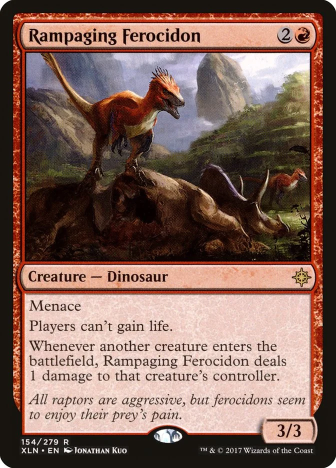 Rampaging Ferocidon 「XLN/154」「EN」