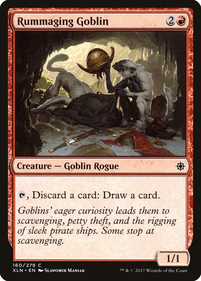 Rummaging Goblin 「XLN/160」「EN」