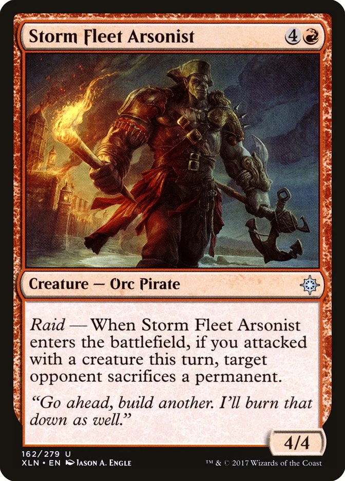 Storm Fleet Arsonist 「XLN/162」「EN」