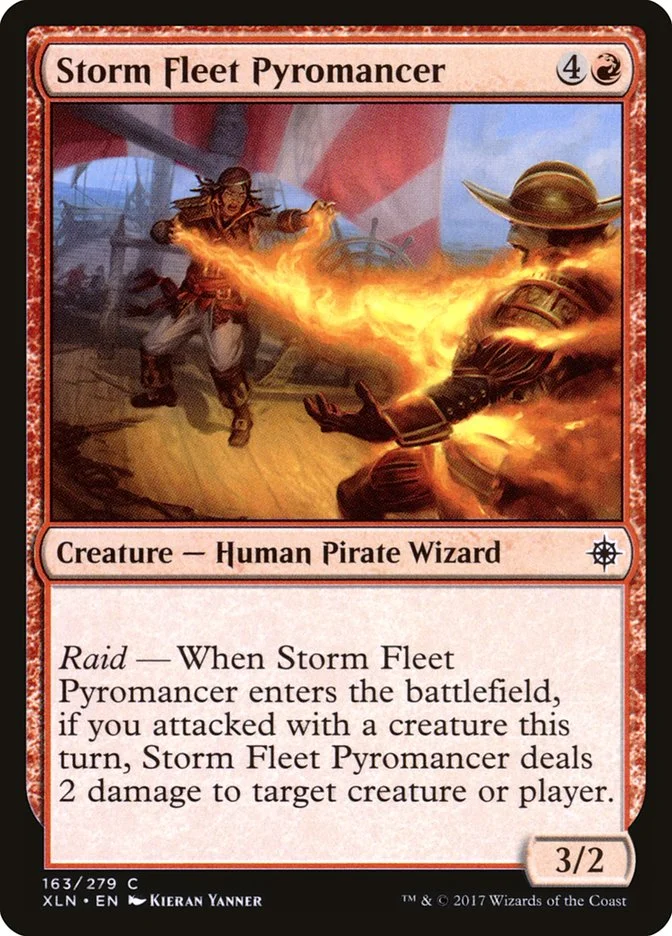 Storm Fleet Pyromancer 「XLN/163」「EN」