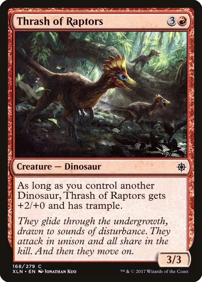 Thrash of Raptors 「XLN/168」「EN」