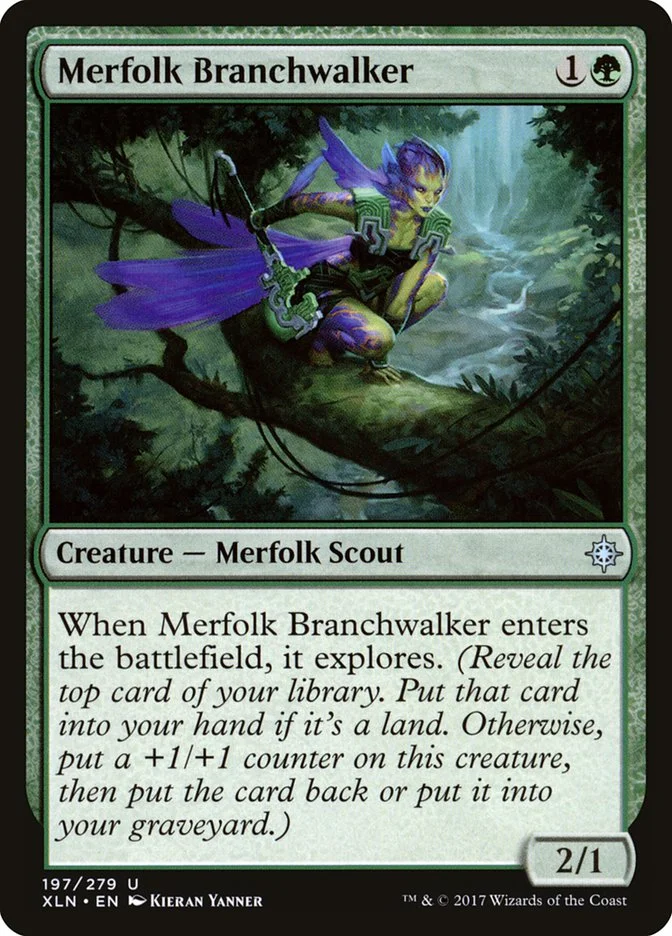 Merfolk Branchwalker 「XLN/197」「EN」