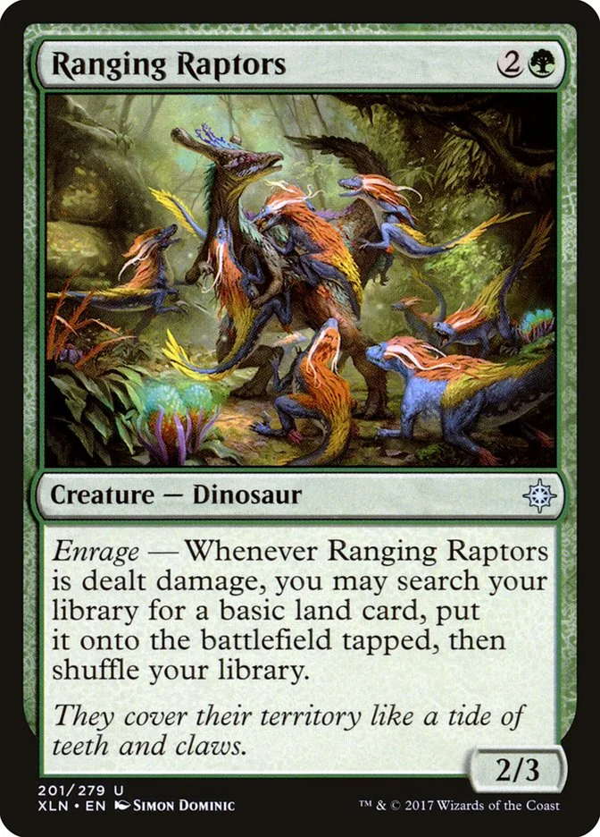 Ranging Raptors 「XLN/201」「EN」