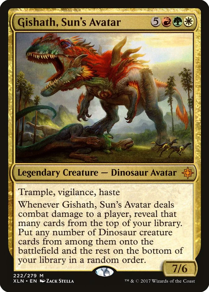 Gishath, Sun's Avatar 「XLN/222」「EN」