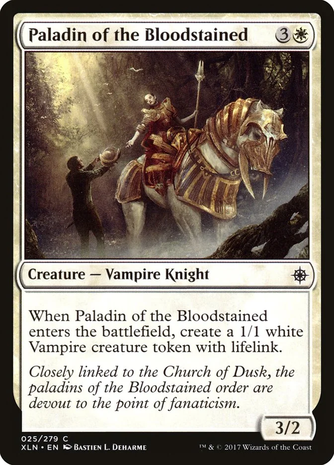 Paladin of the Bloodstained 「XLN/25」「EN」