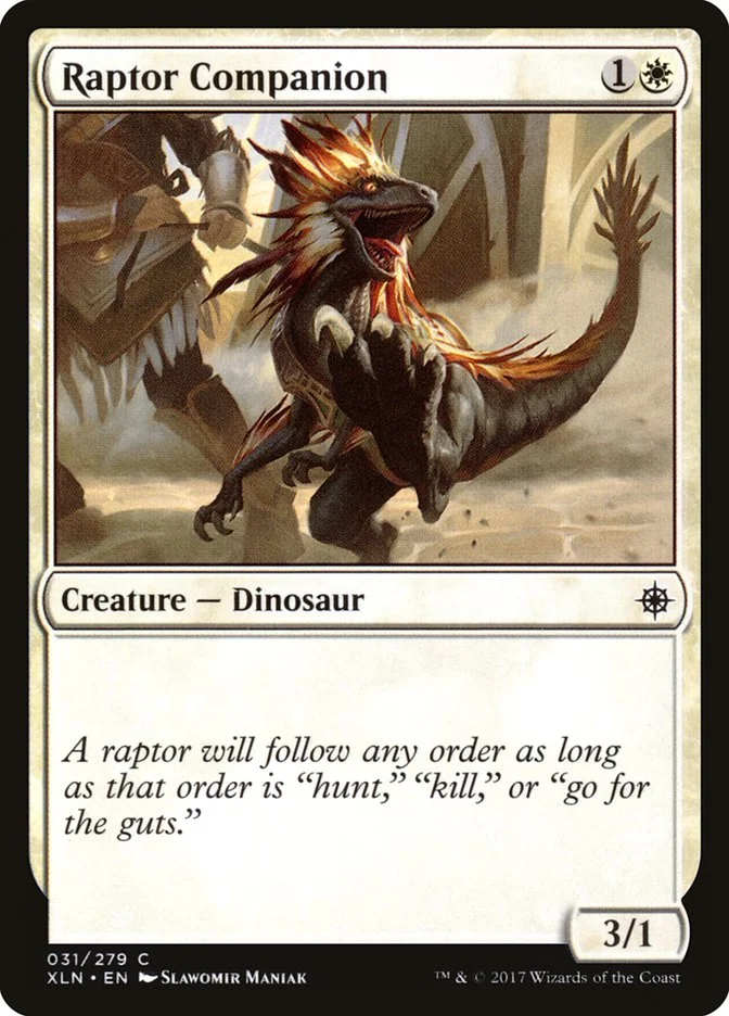 Raptor Companion 「XLN/31」「EN」