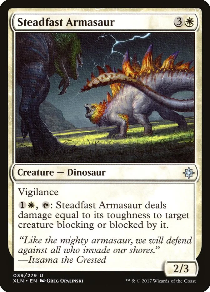 Steadfast Armasaur 「XLN/39」「EN」
