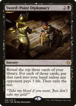 Sword-Point Diplomacy #126 · Magic: The Gathering