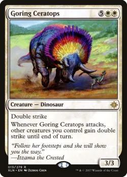Goring Ceratops #13 · Magic: The Gathering