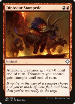 Dinosaur Stampede #140 · Magic: The Gathering