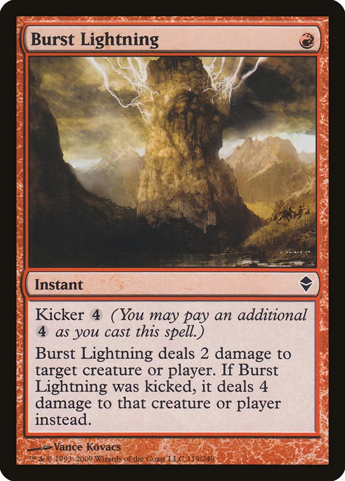 Burst Lightning 「ZEN/119」「EN」