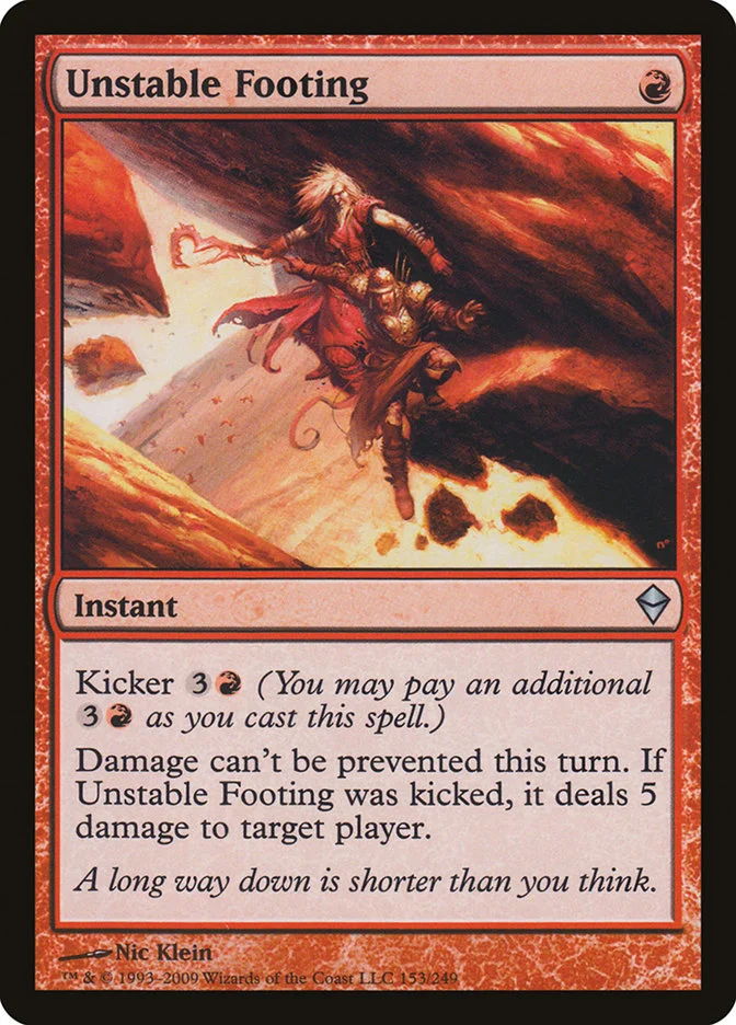 Unstable Footing 「ZEN/153」「EN」