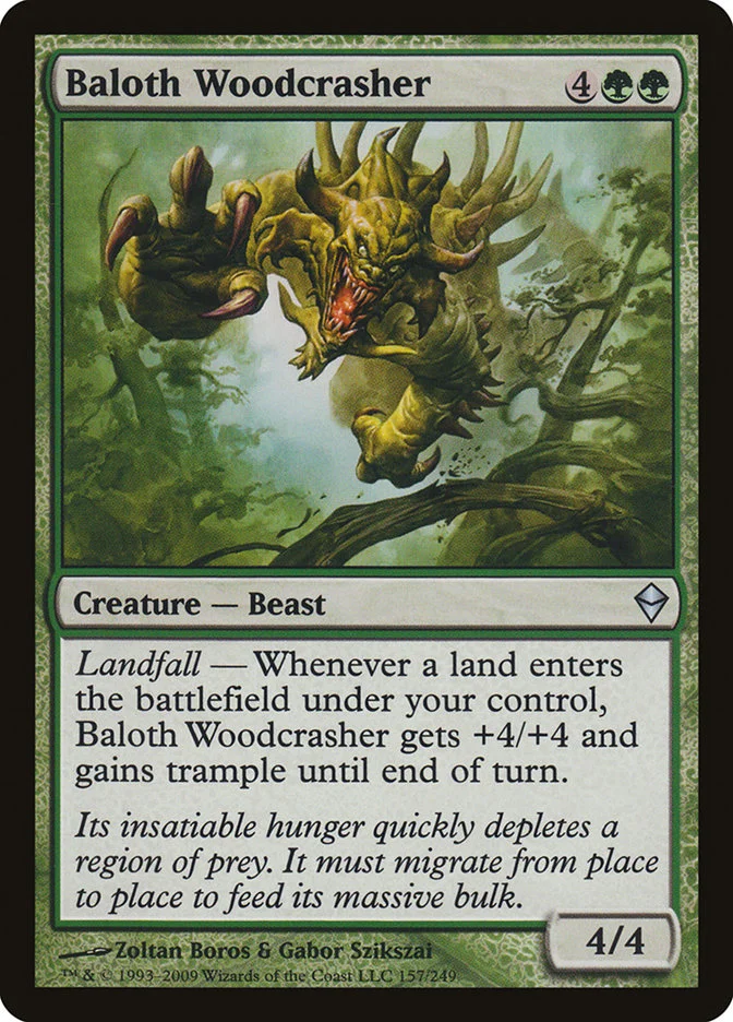 Baloth Woodcrasher 「ZEN/157」「EN」