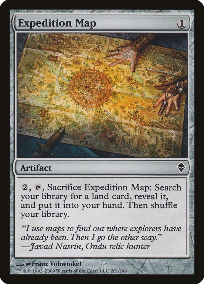 Expedition Map 「ZEN/201」「EN」