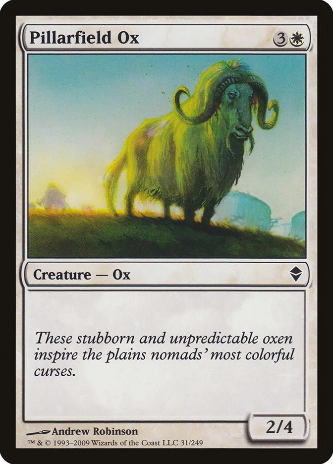 Pillarfield Ox 「ZEN/31」「EN」