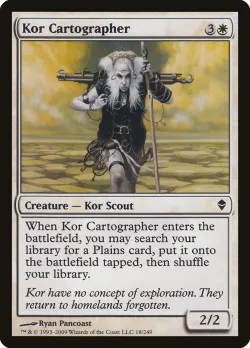 Kor Cartographer #18 · Magic: The Gathering