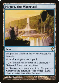 Magosi, the Waterveil #218 · Magic: The Gathering