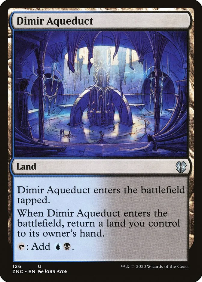 Dimir Aqueduct 「ZNC/126」「EN」