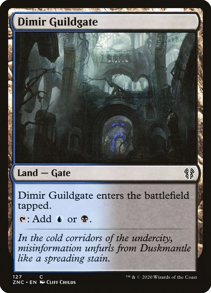 Dimir Guildgate 「ZNC/127」「EN」
