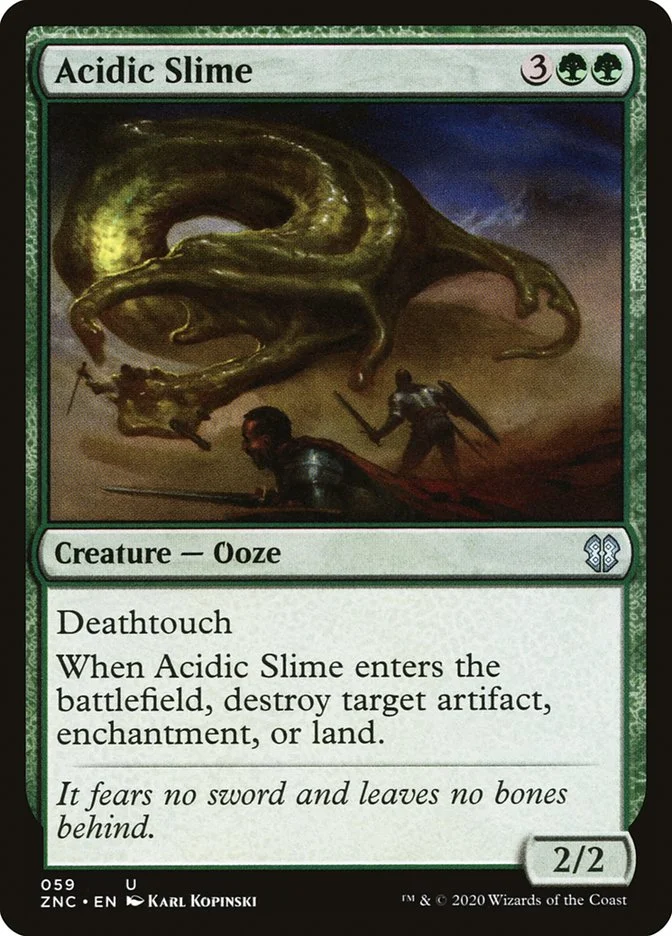 Acidic Slime 「ZNC/59」「EN」