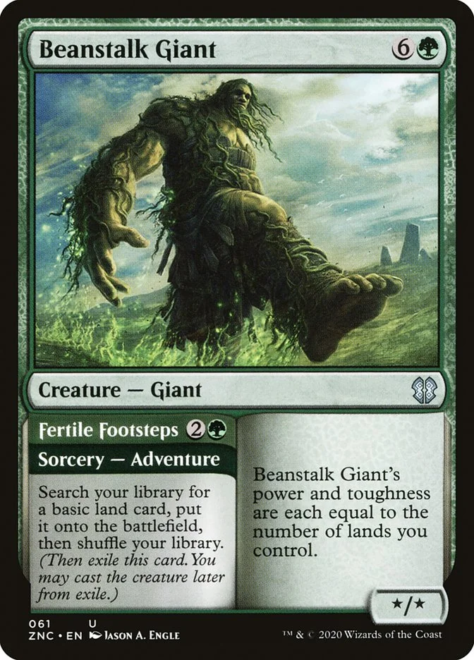 Beanstalk Giant // Fertile Footsteps 「ZNC/61」「EN」