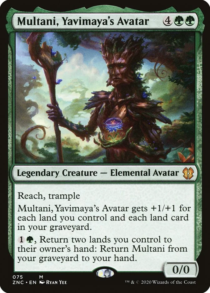 Multani, Yavimaya's Avatar 「ZNC/75」「EN」