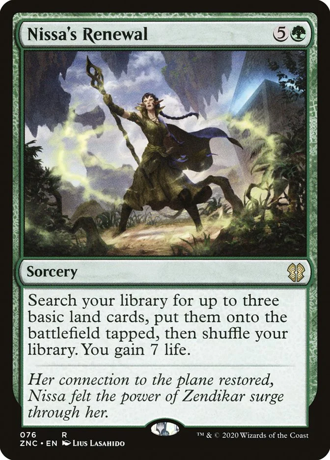 Nissa's Renewal 「ZNC/76」「EN」
