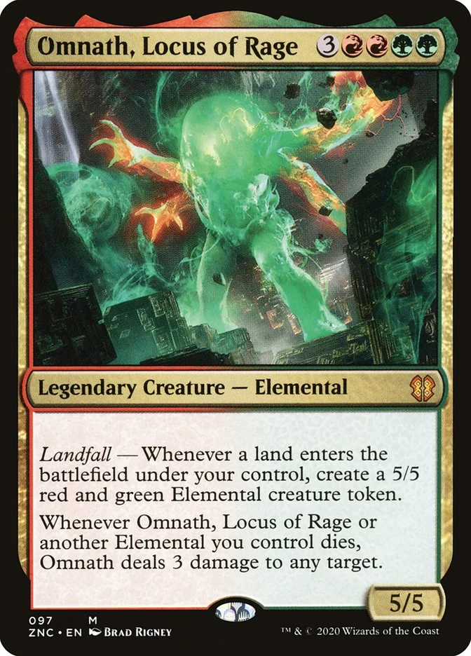 Omnath, Locus of Rage 「ZNC/97」「EN」